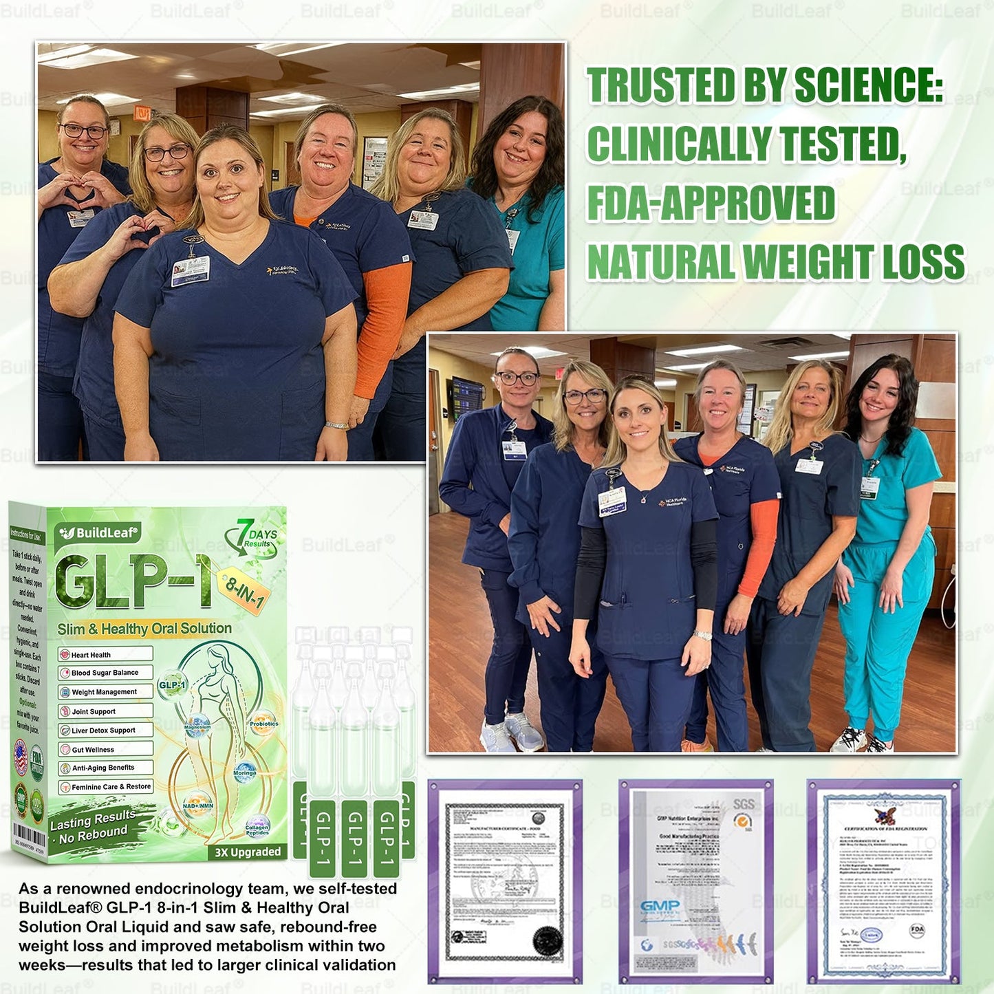 🔥Official Store | BuildLeaf® GLP-1 8-in-1 Slim & Healthy Oral Solution (Once a day, results in 7 days), With 100 Billion CFU Active Probiotics ✅ Supports weight management, heart health, diabetes, gut & women’s health, while firming skin & boosting energy