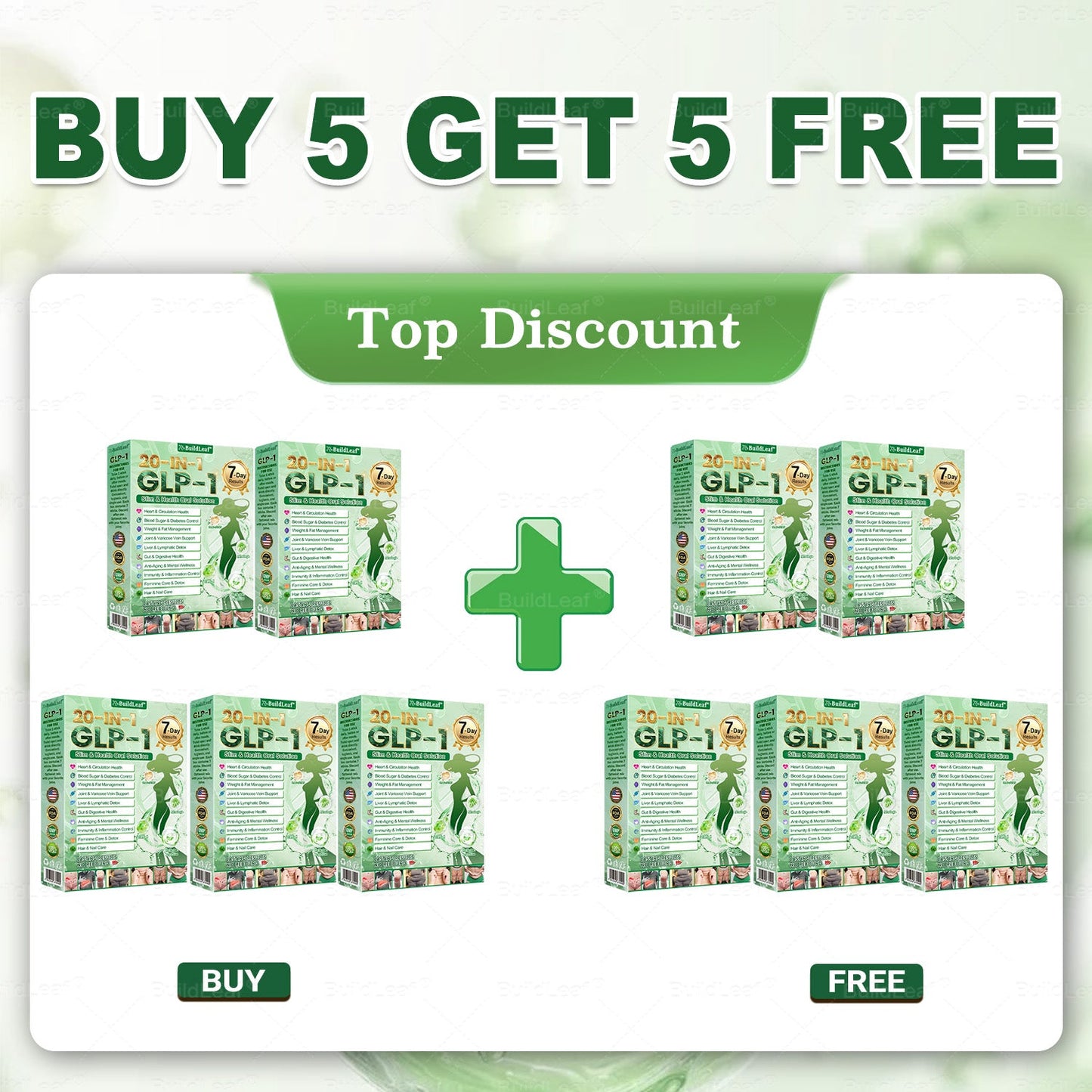 🎁Buildleaf®  has a surprise upgrade just for you! You've already got an amazing offer but now you've unlocked an even better one:You'll get a massive 50% off your next purchase - for the next two minutes only!🎁