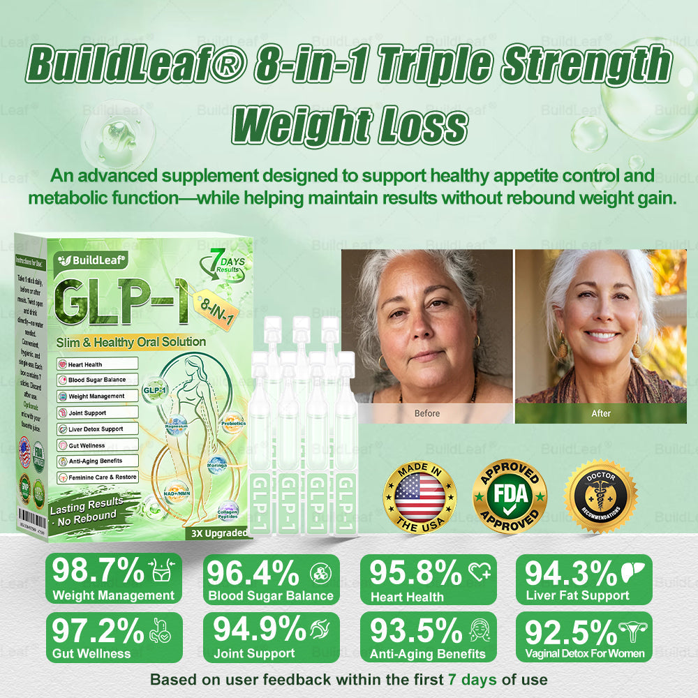 👨‍⚕️🏥Official Store | 𝘽𝙪𝙞𝙡𝙙𝙇𝙚𝙖𝙛® 𝗚𝗟𝗣-𝟭 𝟖-𝗶𝗻-𝟭 𝗦𝗹𝗶𝗺 & 𝑯𝒆𝒂𝒍𝒕𝒉𝐲 𝑶𝒓𝒂𝒍 𝑺𝒐𝒍𝒖𝒕𝒊𝒐𝒏(𝑂𝑛𝑐𝑒 𝑎 𝑑𝑎𝑦, 𝑣𝑖𝑠𝑖𝑏𝑙𝑒 𝑟𝑒𝑠𝑢𝑙𝑡𝑠 𝑖𝑛 7 𝑑𝑎𝑦𝑠) ✅ 𝗦𝘂𝗽𝗽𝗼𝗿𝘁𝘀 𝗼𝗯𝗲𝘀𝗶𝘁𝘆, 𝗰𝗮𝗿𝗱𝗶𝗼𝘃𝗮𝘀𝗰𝘂𝗹𝗮𝗿 𝗵𝗲𝗮𝗹𝘁𝗵, 𝗱𝗶𝗮𝗯𝗲𝘁𝗲𝘀, 𝘀𝗹𝗲𝗲𝗽 𝗮𝗽𝗻𝗲𝗮, 𝗴𝘂𝘁 𝗵𝗲𝗮𝗹𝘁𝗵, 𝗷𝗼𝗶𝗻𝘁 𝗶𝘀𝘀𝘂𝗲𝘀, 𝐰𝐡𝐢𝐥𝐞 𝐚𝐥𝐬𝐨 𝐟𝐢𝐫𝐦𝐢𝐧𝐠 𝐭𝐡𝐞 𝐬𝐤𝐢𝐧 𝐚𝐧𝐝 𝐛𝐨𝐨𝐬𝐭𝐢𝐧𝐠 𝐞𝐧𝐞𝐫𝐠𝐲.